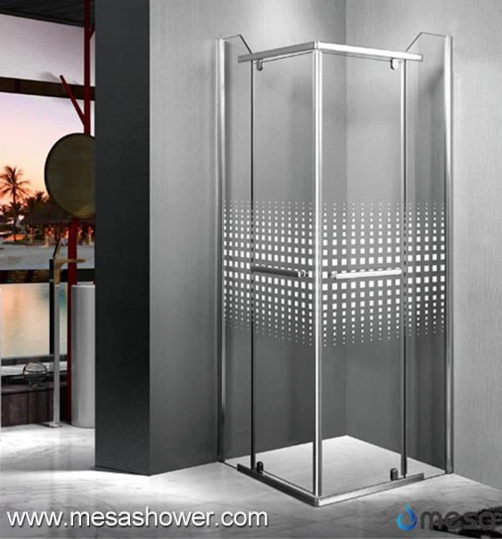 Sektor Frameless Swing Pivot Harga Murah Kamar Mandi Shower Enclosure