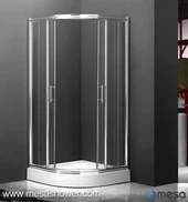 Corner Square Hot Sale Bathroom Sliding Shower Enclosure Dijual
