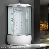Pojok Sektor Berdiri Pijat Shower Cabin Room dengan Baki Tinggi MER-008
