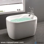Bathtub Perendaman Basah Freestanding Portable Gratis