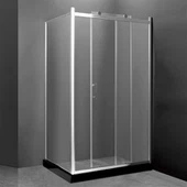 Sudut Gaya Sederhana Baru Harga Murah Kamar Mandi Framed Sliding Shower Enclosure