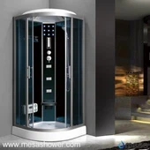 Sektor Shape Pijat Shower Cabin Room dengan Seat M-500-CF