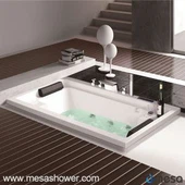 Desain Mewah Baru Dijual Hot Drop In Acrylic Bathroom Tub dengan Harga Murah untuk Pengiriman Cepat